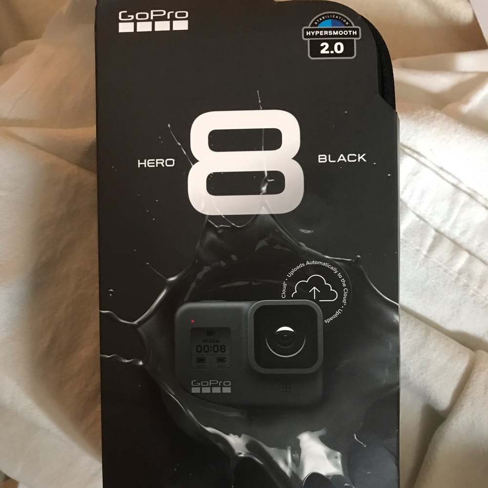 Black go pro hero 8black 2.0